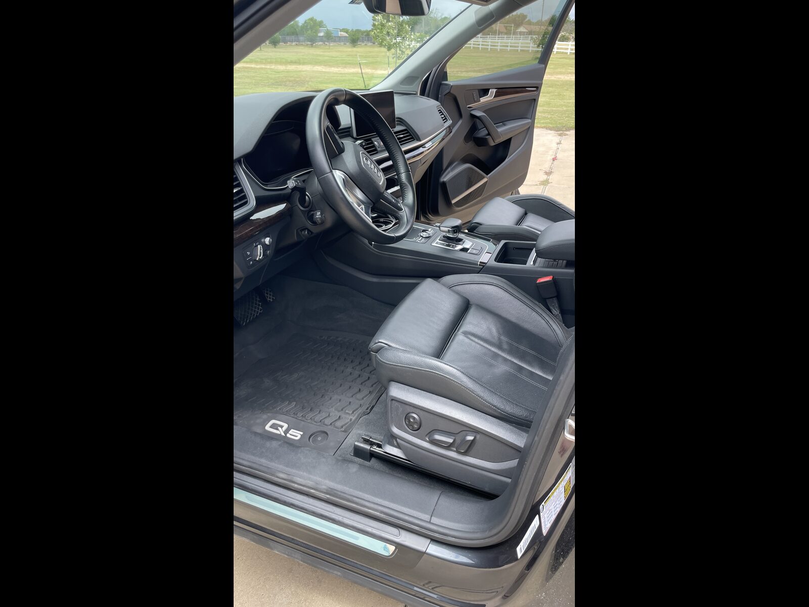 Car interior after detail