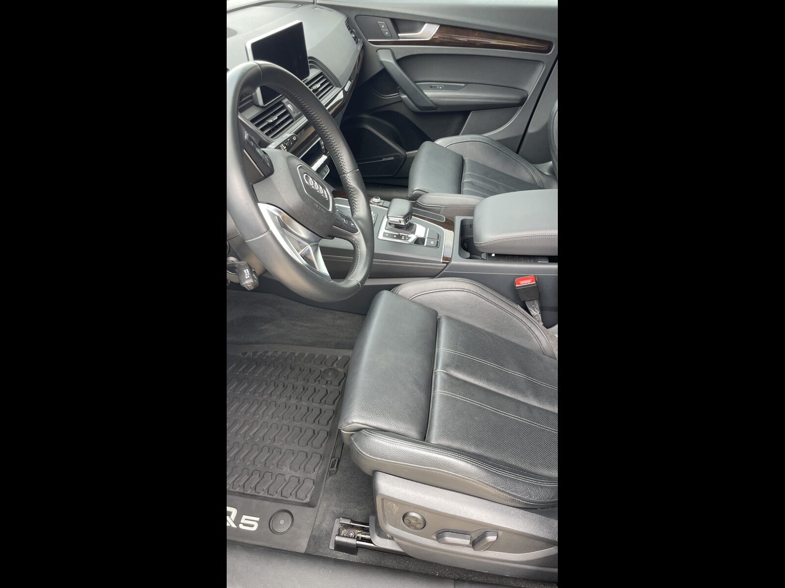 Car interior before detail